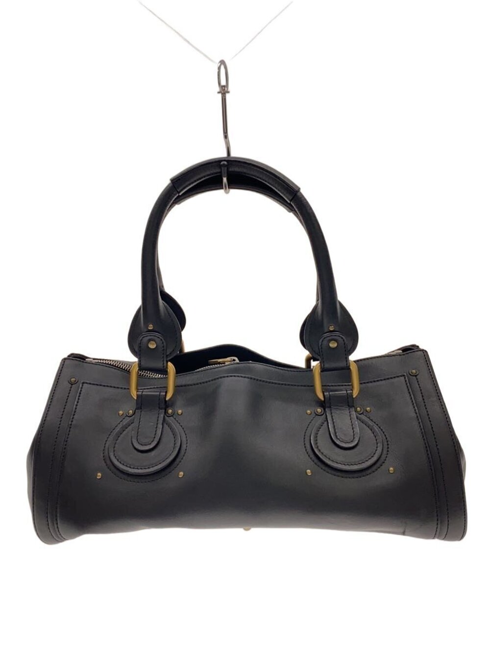 Chloe Handbag Leather Black
